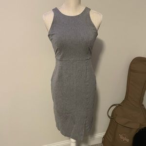 Banana Republic gray professional dress
